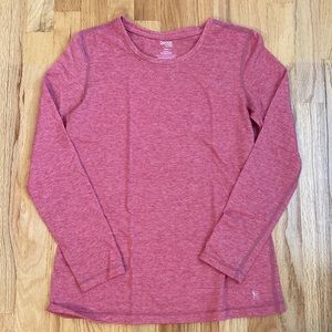 Danskin Now Long Sleeve Workout Tee - Size S